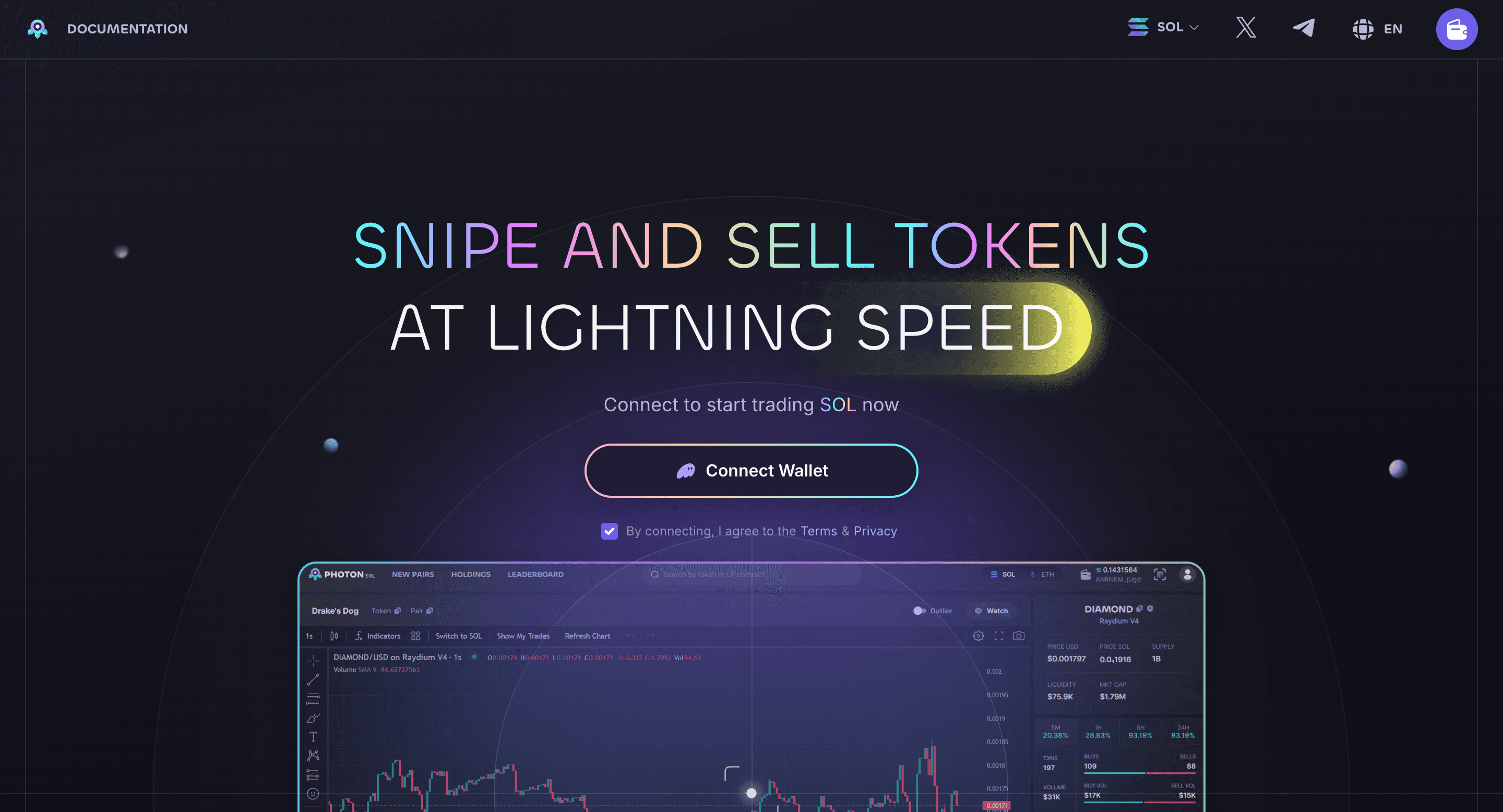 Sniper & Trading Terminals